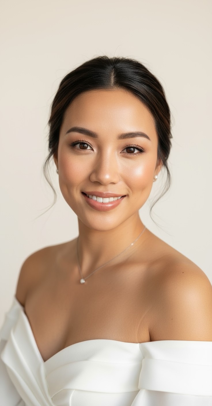 After Loose Wedding Bun